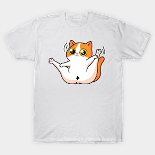 Funny cat, Master look at me! T-Shirt